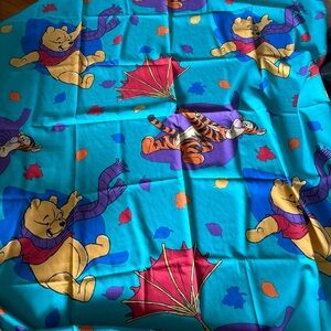 Blustery Day Winnie the Pooh Flat sheet Twin